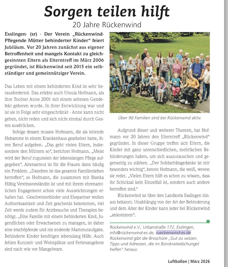 Luftballonartiekel März 2026